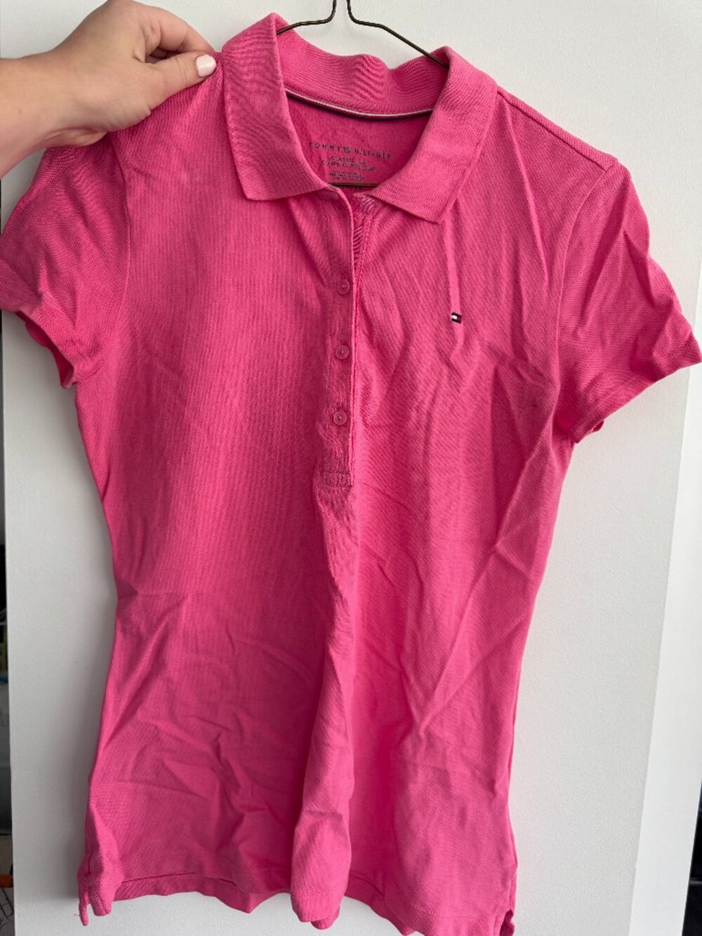 Tommy Hilfiger Classic Women's Regular Short Sleeve Pique Polo Tee